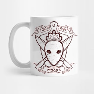 Carrot and Knife Coat of Arms Mug